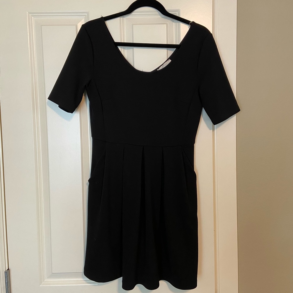 Simple and cute black dress